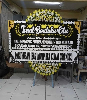 Papan Bunga di Cimanggu Langkaplancar